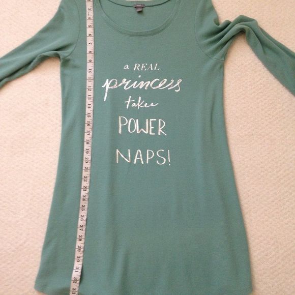 Cozy Comfy Aerie Princess Night Shirt Nightie Large - Picture 6 of 7